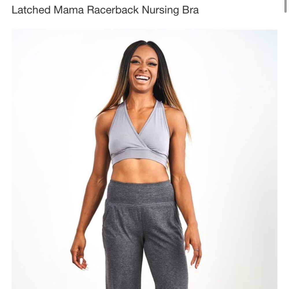 Latched Mama Racerback Nursing Bra!